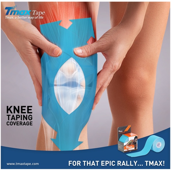 Tmax Knee Taping Coverage