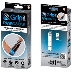 Gripit Golfers/Tennis Elbow Pre-Cuts